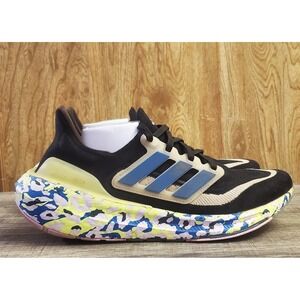 Adidas Ultraboost Light Running Shoes Men's Size‎ 9 Black Multicolor